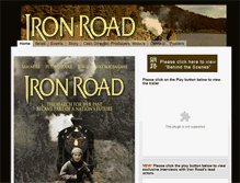 Tablet Screenshot of ironroadthemovie.com
